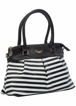 Banned Living Bay Nautical 60's Bag Black 7 Banned Living Bay Nautical 60's Bag Black -Pretty Retro Sales banned BG34107 living bay bag blk 1 1024x1024