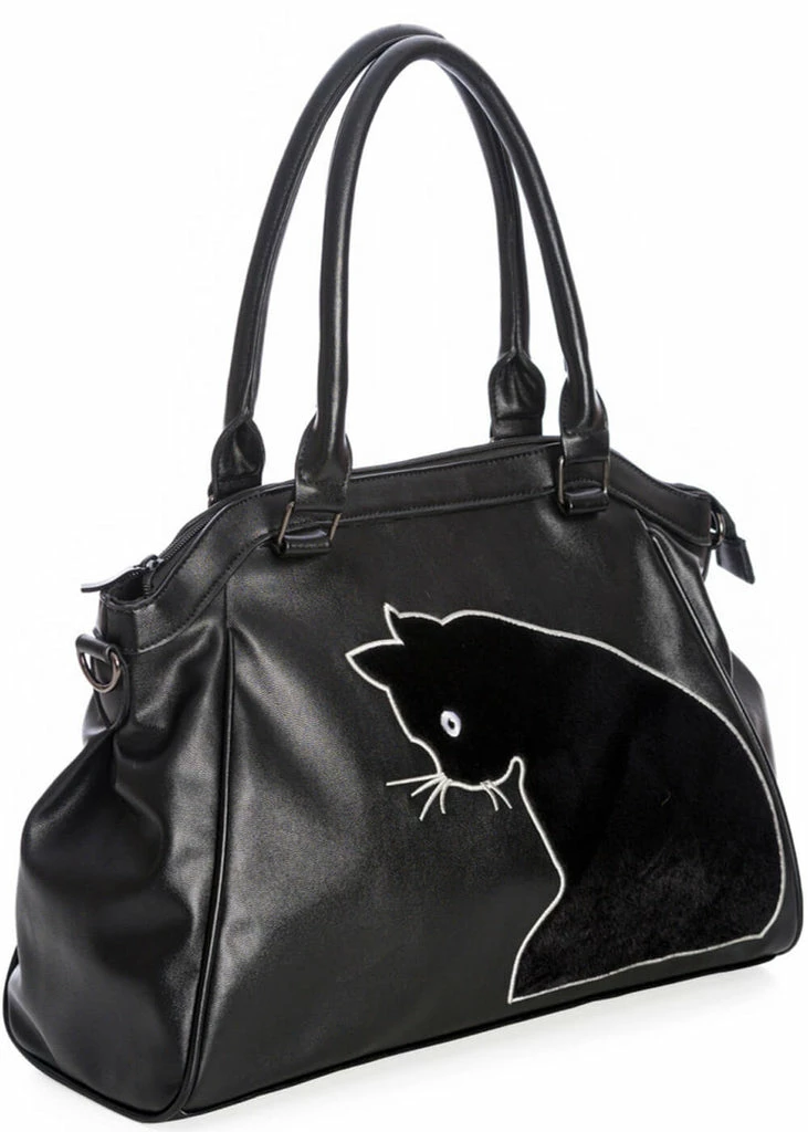 Banned Sabrina Cat Handbag Black 4 Banned Sabrina Cat Handbag Black - Image 2