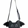 Banned Wendigo Bat Cat Shoulderbag Black -Pretty Retro Sales banned BG34278 wendigo bag blk 0 29670a78 769a 4c46 8721 01da8788e863 1024x1024