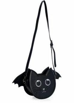 Banned Wendigo Bat Cat Shoulderbag Black -Pretty Retro Sales banned BG34278 wendigo bag blk 1 7f65de90 eb1e 4118 9adf 722cef29477d 1024x1024
