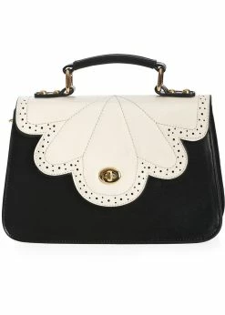 Banned Scalloped Handbag White
