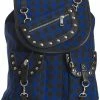 Banned Yami Check Backpack Blue -Pretty Retro Sales banned BG7152 yamy backpack blue 0 1024x1024