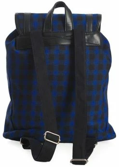 Banned Yami Check Backpack Blue -Pretty Retro Sales banned BG7152 yamy backpack blue 2 1024x1024
