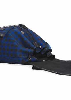 Banned Yami Check Backpack Blue -Pretty Retro Sales banned BG7152 yamy backpack blue 3 1024x1024
