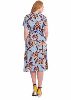 Banned Tropical Days 40's Swing Dress Blue -Pretty Retro Sales banned DR16491 tropical days dress blu 1 bf6de2ca 784a 46d9 972a fbef3f2d6f40 1024x1024
