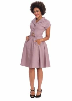 Banned Spot Perfection Polkadot 50's Swing Dress Purple -Pretty Retro Sales banned DR16505 spot perfection dress lilac 1 75cbf279 e359 4611 9342 2ec9c4a1ee01 1024x1024