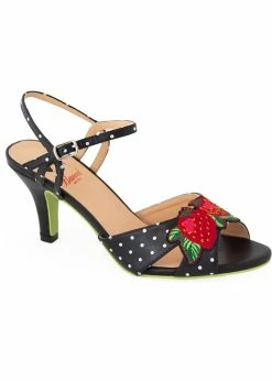 Banned Fragola Strawberry 50's Pumps Black