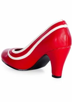 Banned Nautical Kelly Lee Sailor 50's Pumps Red -Pretty Retro Sales banned SE71150 nautical kelly lee red 3 1024x1024