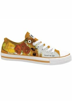 Celdes Van Gogh Sunflowers Sneakers -Pretty Retro Sales celdes AR0026 sneakers gogh sunflowers 2 1024x1024