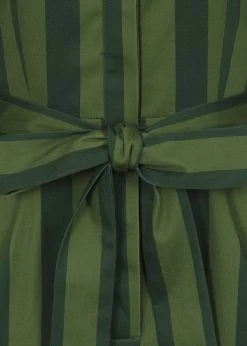 Collectif Mara Garden Stripes 40's Swing Dress Green -Pretty Retro Sales collectif AW200846A mara garden dress grn 1 358c367f 4aff 4858 bb75 c062ea93b483 1024x1024