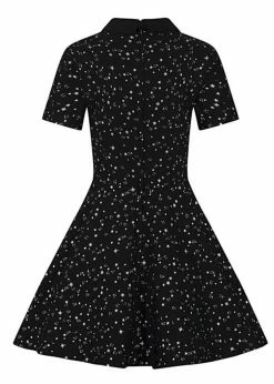 Collectif Katy Night Sky 60's Skater Dress Black -Pretty Retro Sales collectif SS200814B katy night sky dress blk 1 1024x1024