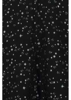 Collectif Katy Night Sky 60's Skater Dress Black -Pretty Retro Sales collectif SS200814B katy night sky dress blk 3 1024x1024