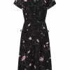 Collectif Liza Tipsy Elephants 50's Swing Dress Black -Pretty Retro Sales collectif SS210818B liza tipsy elephants dress blk 0 d276863d 300a 4c3c 8374 7a5670d369a6 1024x1024