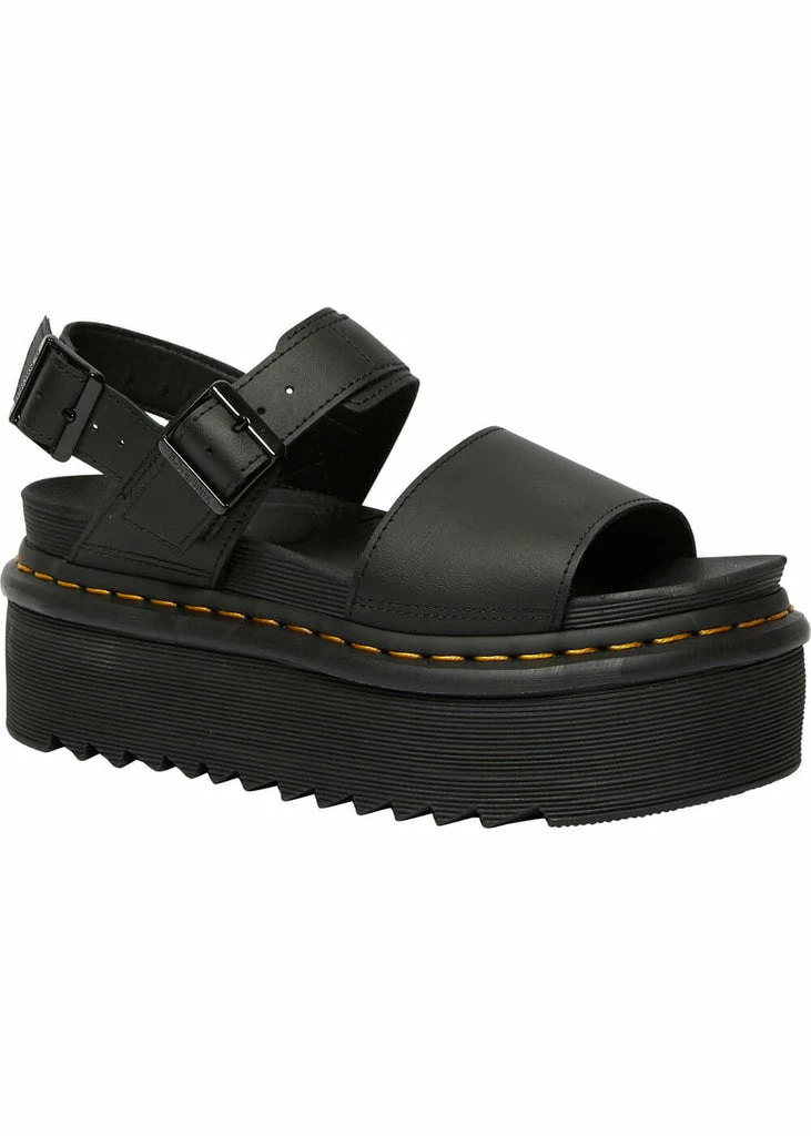 Dr. Martens Voss Hydro Quad Platform Sandals Black 3 Dr. Martens Voss Hydro Quad Platform Sandals Black