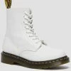 Dr. Martens 1460 Pascal Virginia Soft Leather Boots White -Pretty Retro Sales dr martens 26802543 1460 pascal virginia optical white 0 1024x1024