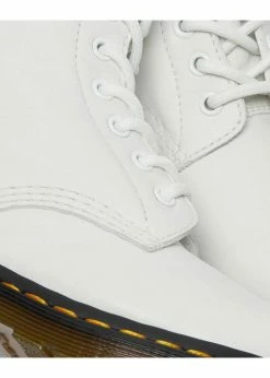 Dr. Martens 1460 Pascal Virginia Soft Leather Boots White 10 Dr. Martens 1460 Pascal Virginia Soft Leather Boots White -Pretty Retro Sales dr martens 26802543 1460 pascal virginia optical white 2 1024x1024
