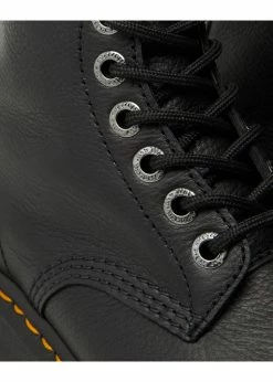 Dr. Martens 1460 Pascal Max Pisa Soft Leather Platform Boots Black -Pretty Retro Sales dr martens 26925001 1460 pascal pisa blk 5 1024x1024