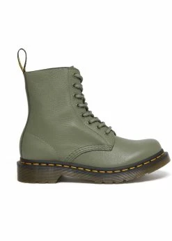 Dr. Martens 1460 Pascal Virginia Soft Leather Boots Khaki Green 13 Dr. Martens 1460 Pascal Virginia Soft Leather Boots Khaki Green -Pretty Retro Sales dr martens 27641384 1460 1460 pascal virginia khaki grn 1 1024x1024