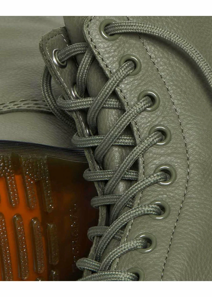 Dr. Martens 1460 Pascal Virginia Soft Leather Boots Khaki Green 4 Dr. Martens 1460 Pascal Virginia Soft Leather Boots Khaki Green - Image 2