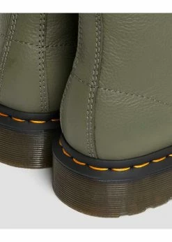 Dr. Martens 1460 Pascal Virginia Soft Leather Boots Khaki Green 12 Dr. Martens 1460 Pascal Virginia Soft Leather Boots Khaki Green -Pretty Retro Sales dr martens 27641384 1460 1460 pascal virginia khaki grn 4 1024x1024