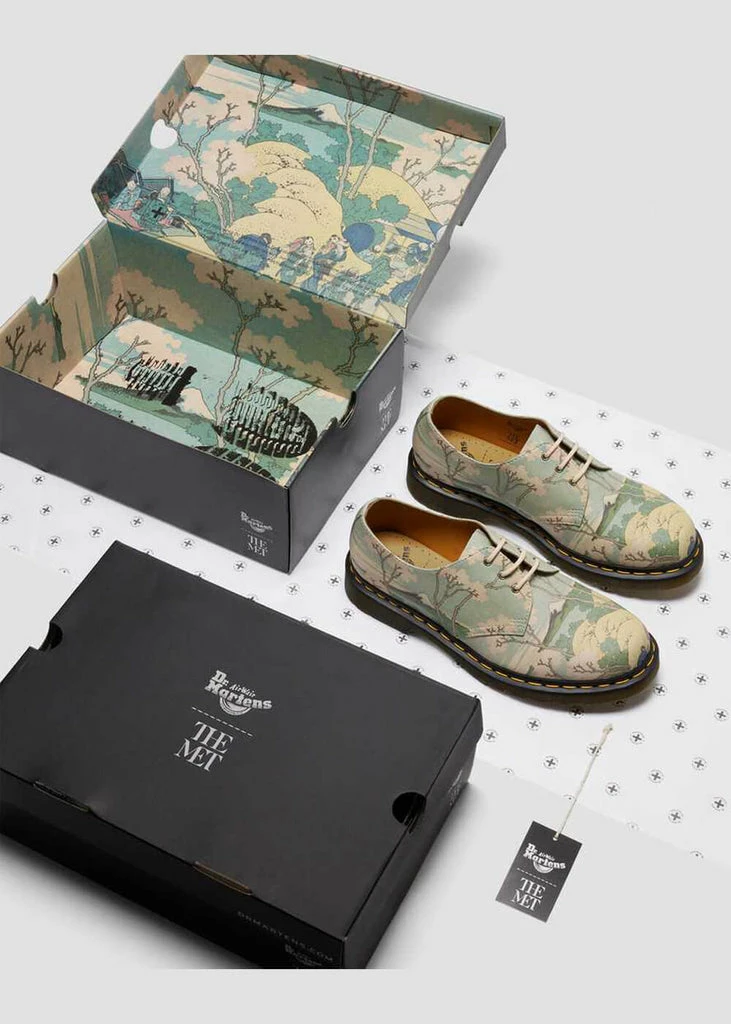 Dr. Martens X The Met 1461 Fuji From Gotenyama Leather Shoes Multi 4 Dr. Martens X The Met 1461 Fuji From Gotenyama Leather Shoes Multi - Image 2