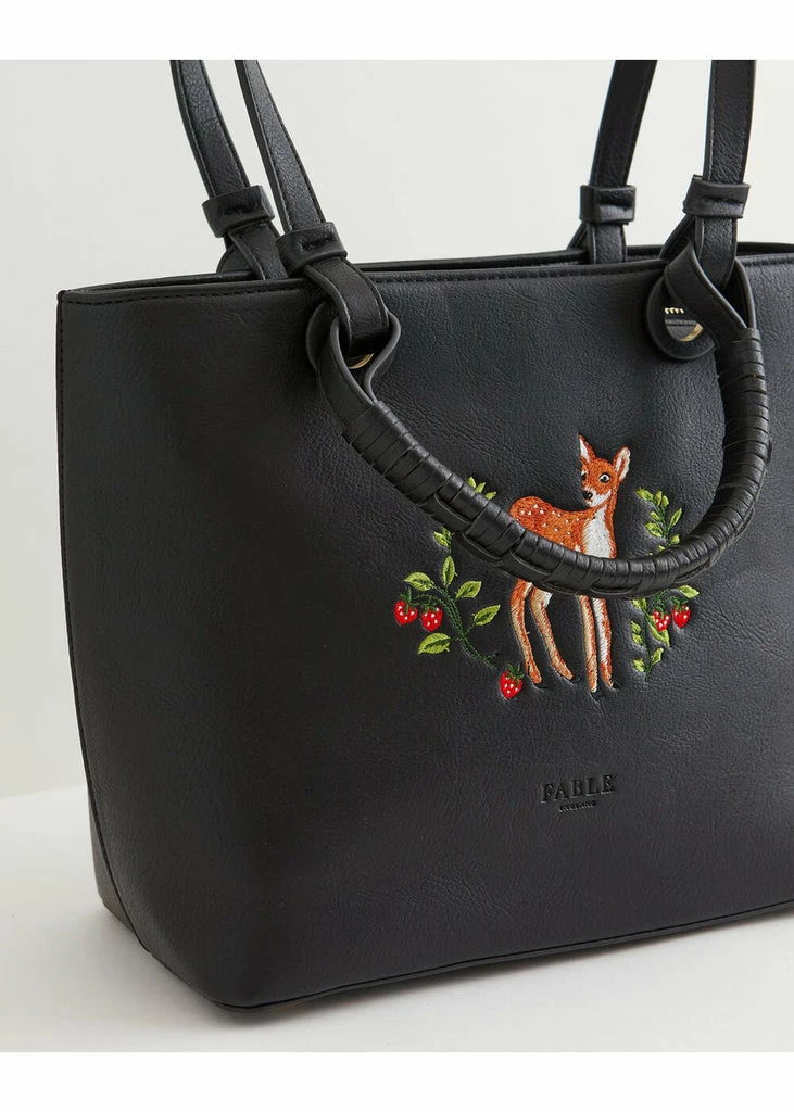 Fable England Fawn Shoulderbag Black 4 Fable England Fawn Shoulderbag Black - Image 2