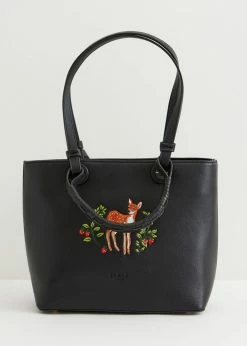 Fable England Fawn Shoulderbag Black