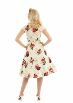 Hearts & Roses Delilah Floral 50's Swing Dress Cream -Pretty Retro Sales hearts roses 174 delilah dress cream 8 a319e647 f984 40dd b97b ed4b02e13bd9 1024x1024