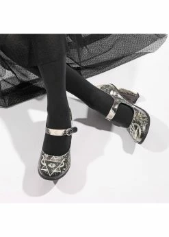 Hot Chocolate Design Esoteric Skulls Pumps Black -Pretty Retro Sales hot chocolate design esoteric 4 1024x1024