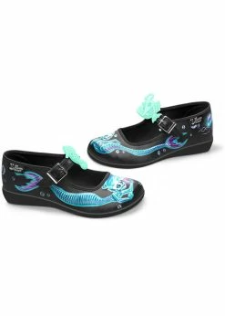 Hot Chocolate Design Phantom Mermaids Mary Jane Flats Black -Pretty Retro Sales hot chocolate design phantom mermaids 4 1024x1024