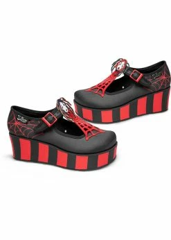Hot Chocolate Design Spidora Platform Shoes Black -Pretty Retro Sales hot chocolate design spidora 5 1024x1024