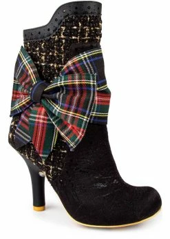 Irregular Choice Party Rosie Lea Boots Black