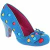 Irregular Choice Spot The Dot Polkadot 50's Pumps Blue