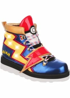 Irregular Choice Pokémon Charged Up Sneakers Blue