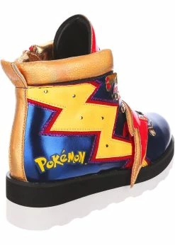 Irregular Choice Pokémon Charged Up Sneakers Blue -Pretty Retro Sales irregular choice 3952 20A pokemon charged up 5 1024x1024