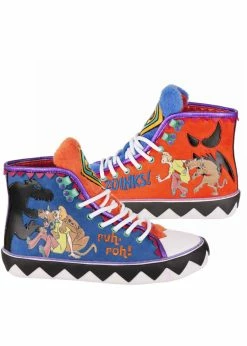 Irregular Choice Scooby Doo Zoinks Sneakers Orange