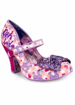 Irregular Choice Fancy That Poodle 50's Pumps Purple