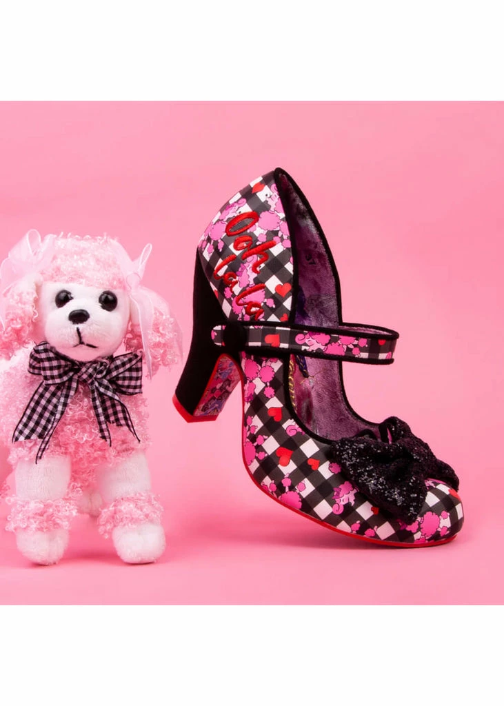 Irregular Choice Fancy That Poodle 50's Pumps Black 8 Irregular Choice Fancy That Poodle 50's Pumps Black - Image 6
