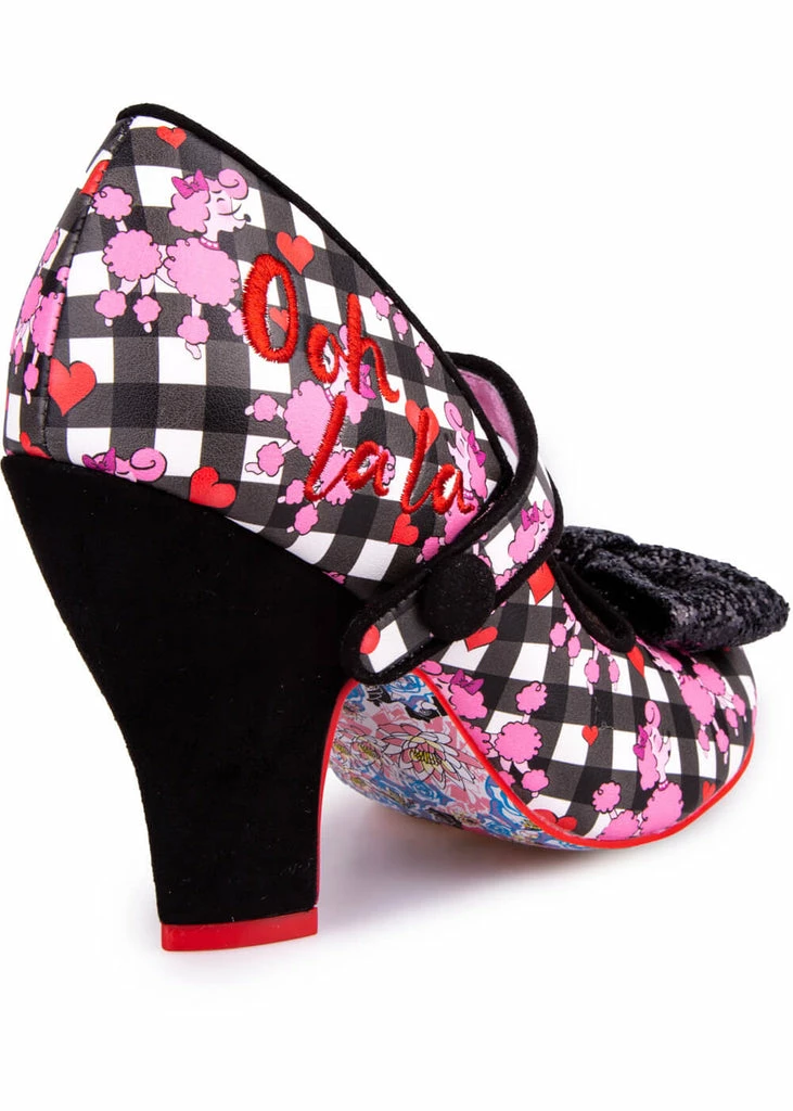 Irregular Choice Fancy That Poodle 50's Pumps Black 4 Irregular Choice Fancy That Poodle 50's Pumps Black - Image 2