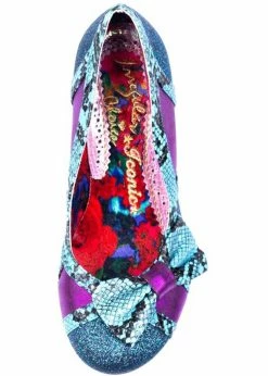 Irregular Choice Shake It 70's Pumps Blue -Pretty Retro Sales irregular choice 4136 25 Y shake it bl 1 1024x1024