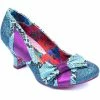 Irregular Choice Shake It 70's Pumps Blue -Pretty Retro Sales irregular choice 4136 25 Y shake it bl 2 1024x1024