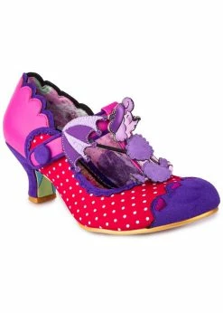 Irregular Choice Poodle Perfect 50's Pumps Purple