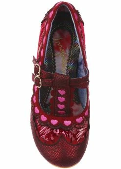 Irregular Choice Serendipity Hearts 50's Pumps Red -Pretty Retro Sales irregular choice 4136 81A serendipity rd 2 1024x1024