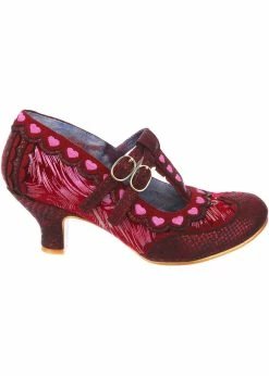 Irregular Choice Serendipity Hearts 50's Pumps Red -Pretty Retro Sales irregular choice 4136 81A serendipity rd 4 1024x1024