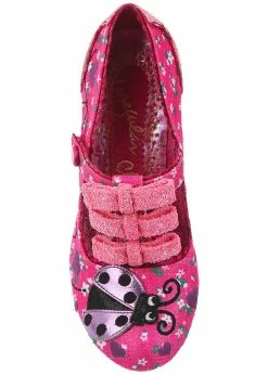 Irregular Choice Ladybuggin 50's Pumps Pink 11 Irregular Choice Ladybuggin 50's Pumps Pink -Pretty Retro Sales irregular choice 4136 87A ladybuggin pink 1 1024x1024