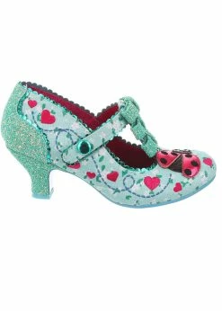 Irregular Choice Ladybuggin 50's Pumps Green -Pretty Retro Sales irregular choice 4136 87B ladybuggin grn 1 1024x1024