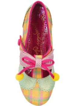 Irregular Choice Charming Chum Tartan 40's Pumps Mint Yellow -Pretty Retro Sales irregular choice 4136 88A charming chum mint yel 3 146c062e 9262 4f7c adab 1f77090c3597 1024x1024