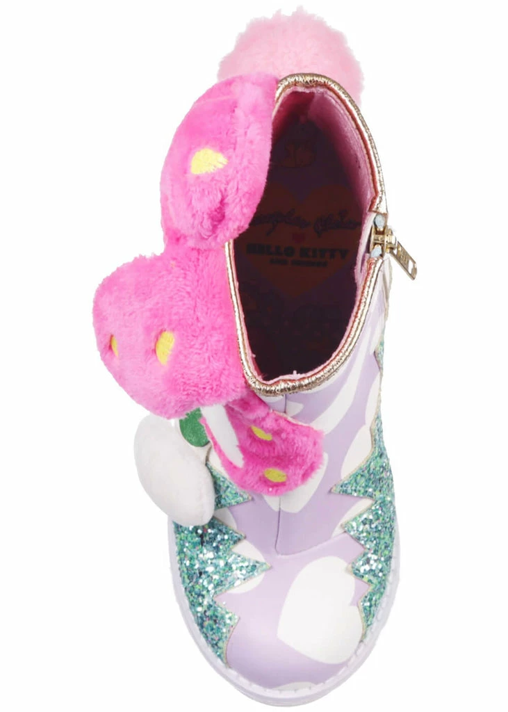 Irregular Choice X Hello Kitty Everyone Loves You Boots Purple 7 Irregular Choice X Hello Kitty Everyone Loves You Boots Purple - Image 5