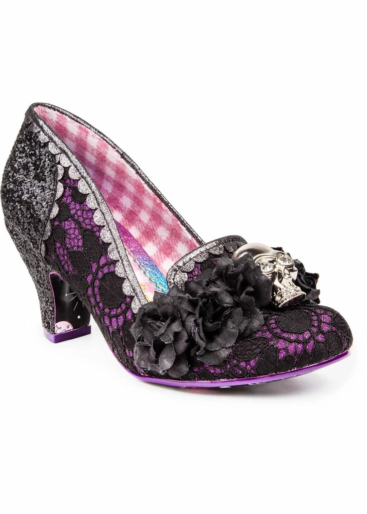 Irregular Choice Halloween Dark Daydream Lace Pumps Black 3 Irregular Choice Halloween Dark Daydream Lace Pumps Black