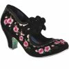 Irregular Choice Cherry Blossoming Pumps Black -Pretty Retro Sales irregular choice 4255 90A cherry blossoming blk 0 1024x1024